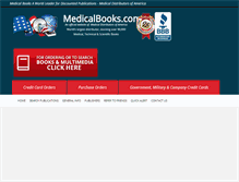 Tablet Screenshot of medicalbooks.com